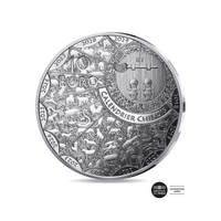 ⁣⁢Chinese Calendar - Year of the Goat - 10 Euro Silver Coin - BU 2027⁤⁣