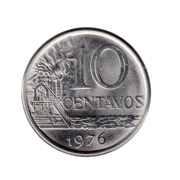 10 centavos - Brésil - 1974-1979