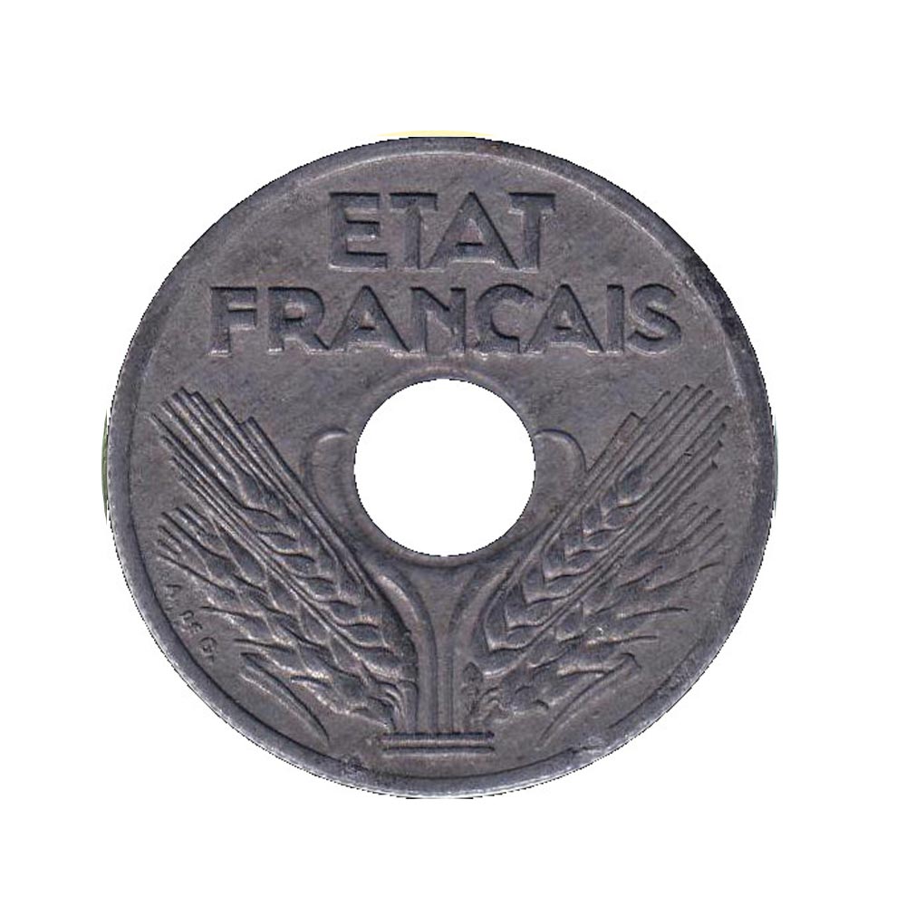 10 centesimi di stato francese - Francia - 1941-1943