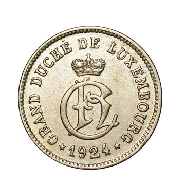 10 centimes - Charlotte - Luxembourg - 1924