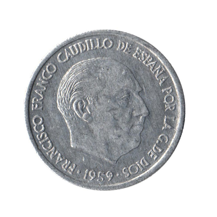 5 centimos - Alphonse XII - Spain - 1877-1879