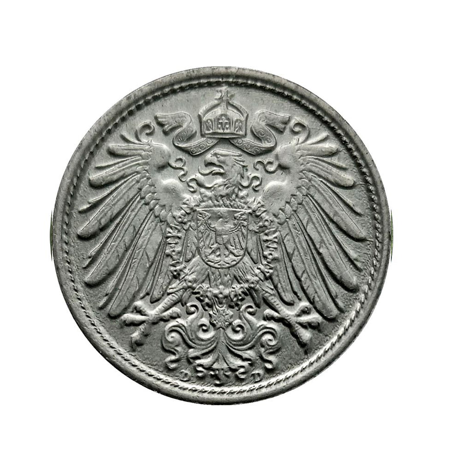 10 Pfennig - Wilhelm II - Allemagne - 1890-1916