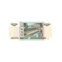 Russie - Billet de 10 Roubles - 1997-2004