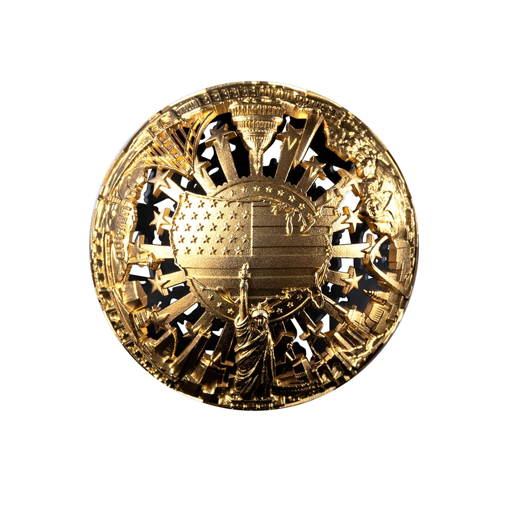 Révolution et Liberté - Monnaie de 5 Dollars Argent - Antique Finish 2026