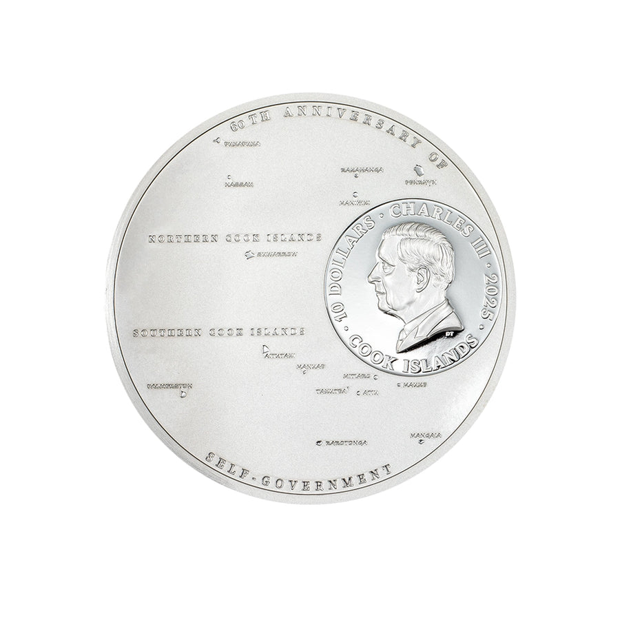 60 ans de l'autonomie gouvernementale - Monnaie de 10 Dollars - BE 2025