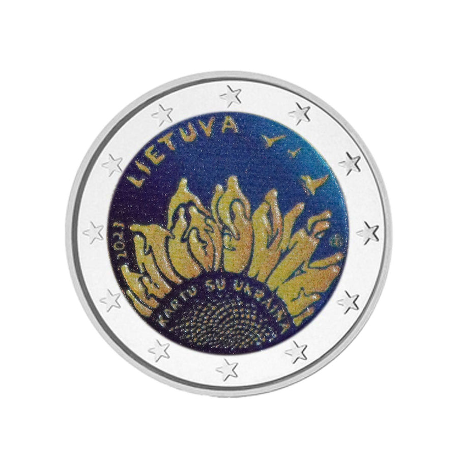 Lithuania 2023 - 2 euro commemorative - colorized