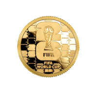 Fifa World Cup Trophée - Monnaie ½ grammes d'or - BE 2026