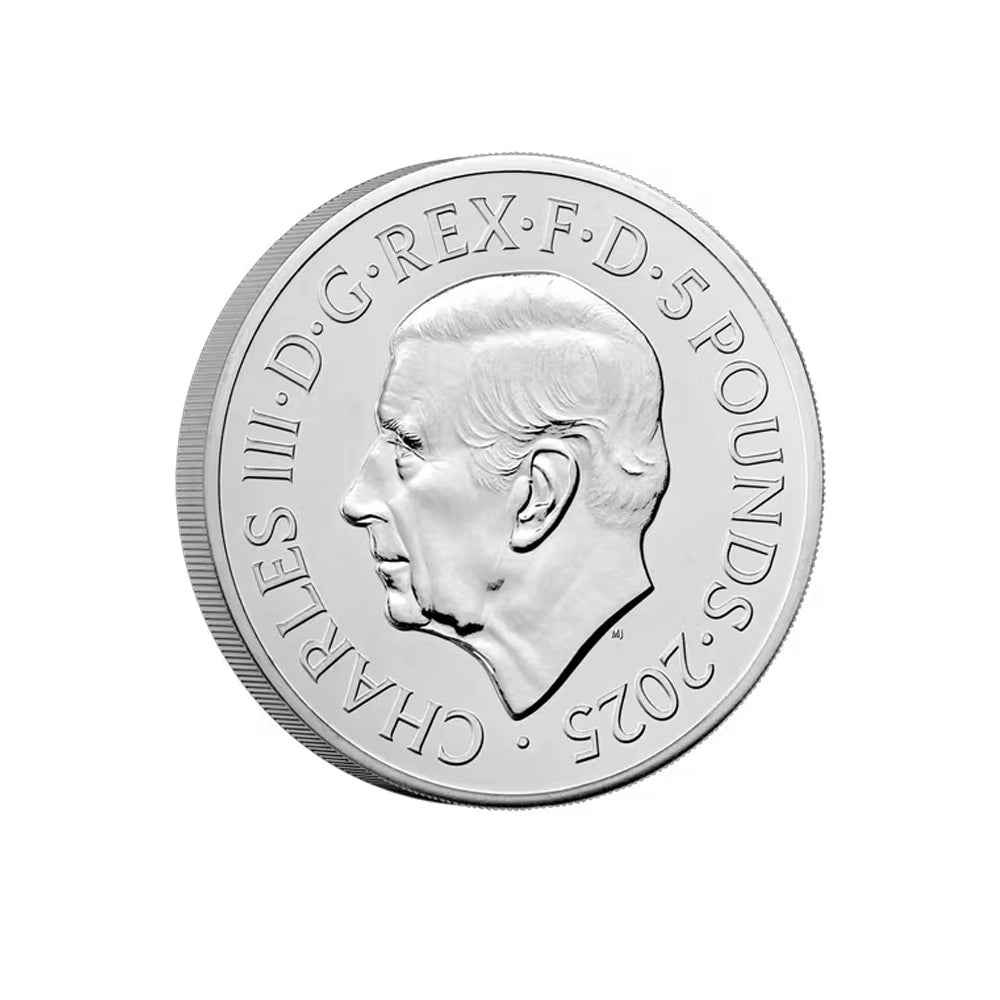 50 ans d'Iron Maiden - Monnaie de 5 Pounds - 2025