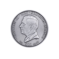 Fifa 26 - Porte du Stade - Monnaie de 10 Dollars Argent - Antique Finish 2026