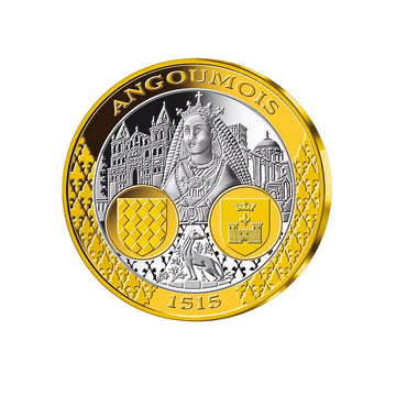 Frappe en Argent dorée à l'or pur - Royaume de France - Angoumois