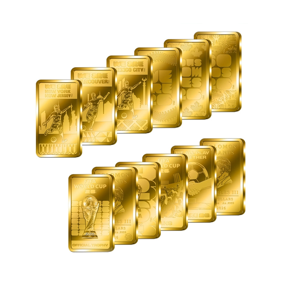 FIFA 2026™  - Collection de lingots de 1/200 Oz  - BE 2026