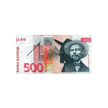 Slovénie - Billet de 500 Tolar - 1992 - 2005