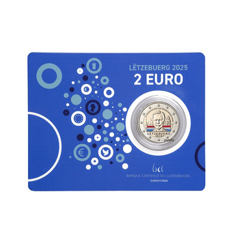 Luxembourg 2025 - Lot de 2 monnaies de 2€ Commémoratives - BU