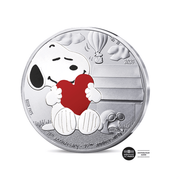Snoopy - Monnaie de 10€ Argent - 2025
