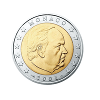 Monaco 2001 - 2 Euro Commémorative - Profil du Prince