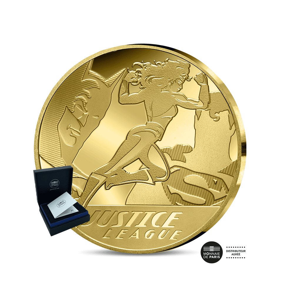 Justice League - Monnaie de 200€ Or 1 Oz - BE 2025