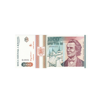 Roumanie - Billet de 1000 Lei - 1993