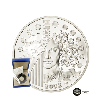 Europa - Monnaie de 1,50€ Argent - BE 2002
