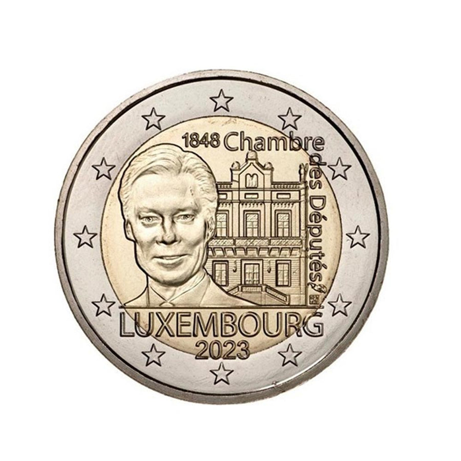 Luxemburg 2023 - 2 Euro Coincard - Stellvertreterkammer