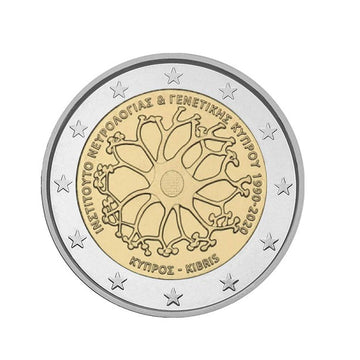 Cyprus 2020 - 2 Euro commemorative - Institute of Neurology and Genetics - BE