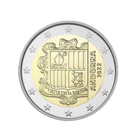 Andorra 2022 - 2 Euro Gedenk - Wappen der Wappen