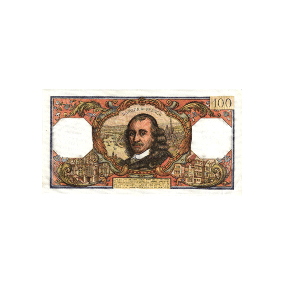 Bilhete de 100 Francs Corneille