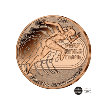 Parijs 2024 Olympische Spelen - Sport Series - Para Athletics - Mint van € 1/4 - 2024