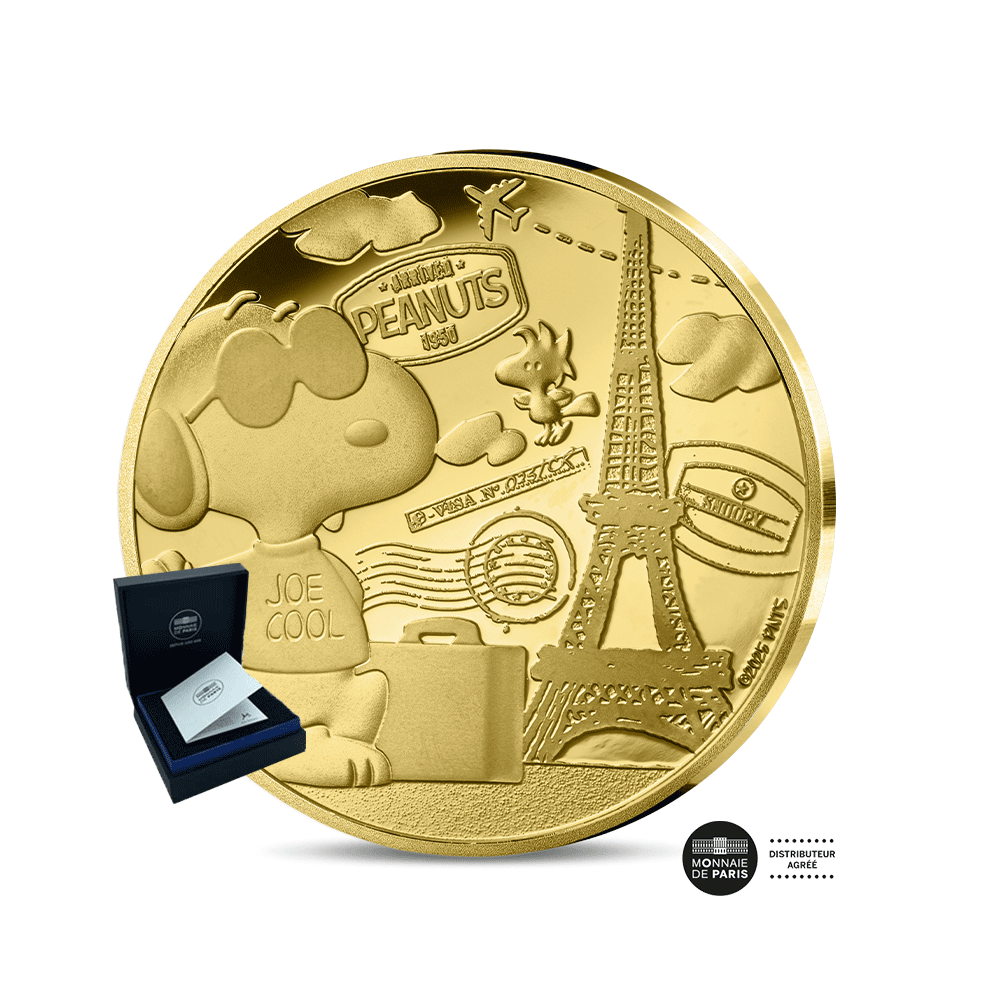 Snoopy - Monnaie de 50€ Or 1/4 Oz - BE 2025