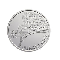 150ème Anniversaire de la Naissance de Juhani Aho - Monnaie de 10 Euro Argent - BE 2011