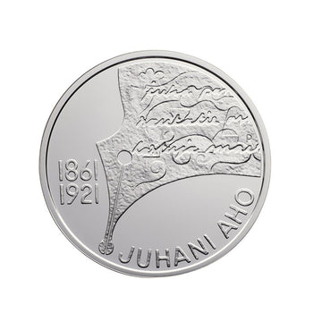 150ème Anniversaire de la Naissance de Juhani Aho - Monnaie de 10 Euro Argent - BE 2011