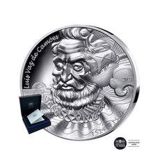 Luiz Vas de Camoes - Monnaie de 20€ Argent Haut Relief - BE 2024