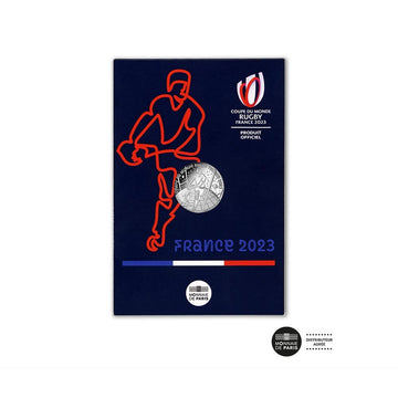 Le Tournoi de la Coupe du Monde de Rugby 2023 - Monnaie de 10€ Argent - 2023