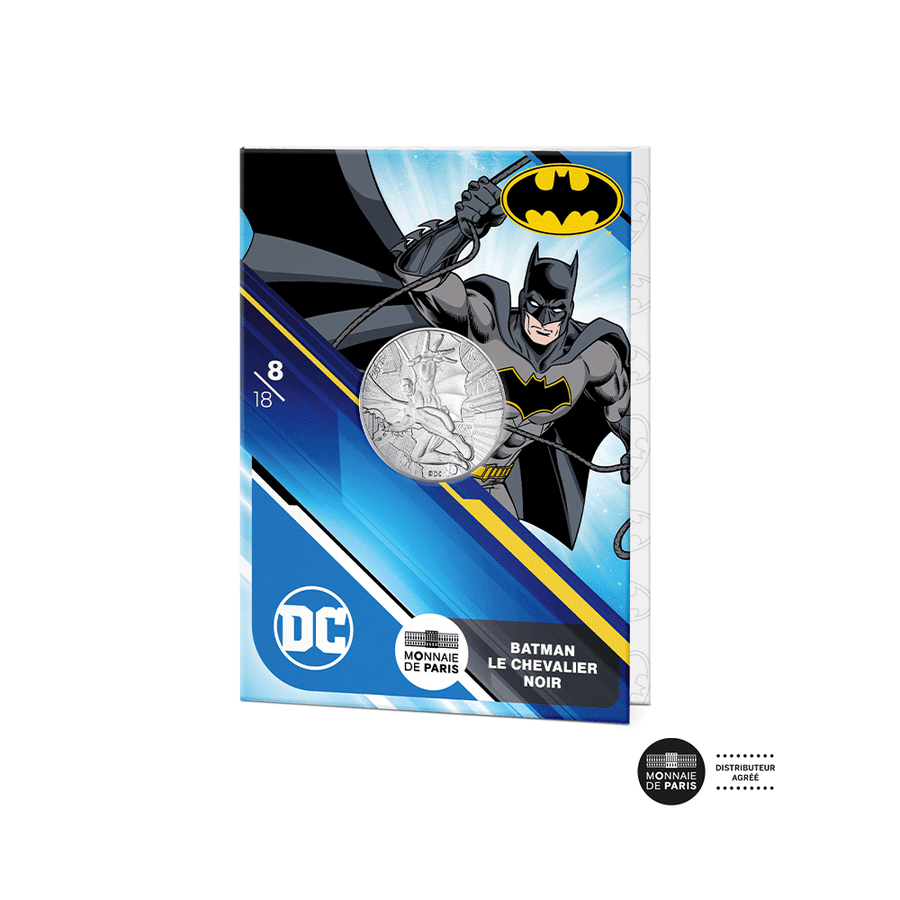 DC Comics - Monnaie de 10€ Argent (08/18) - Batman, Le Chevalier Noir - 2025