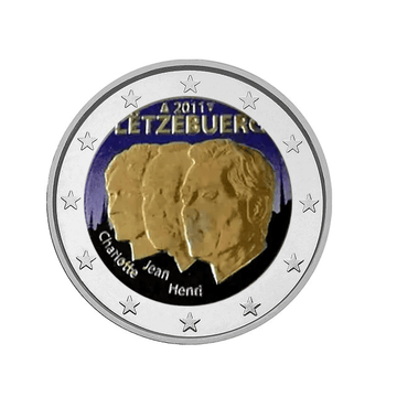 Lussemburgo 2011 - 2 Euro Commemorative - Jean Lieutenant -Répresentant - Colorized