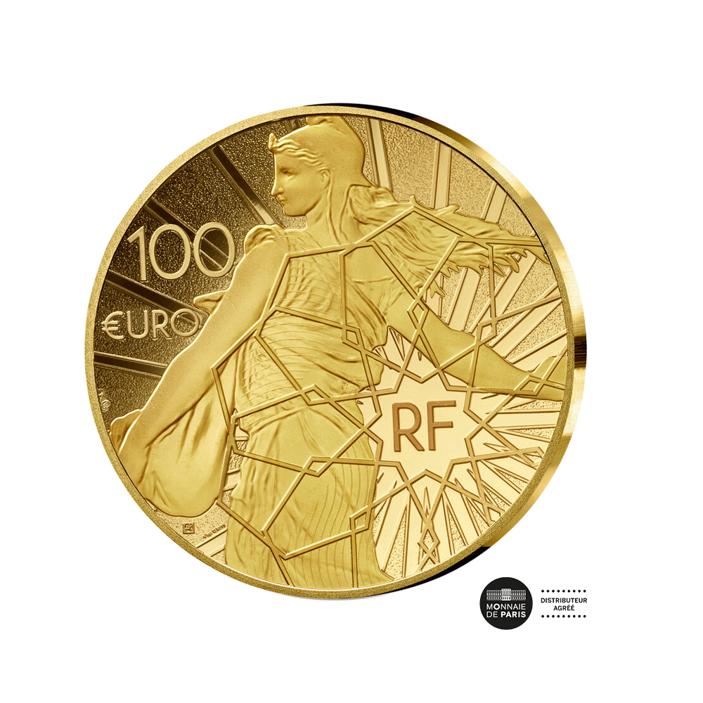 La Toison d'Or - Monnaie de 100€ Or 1/2 Oz - BE 2024