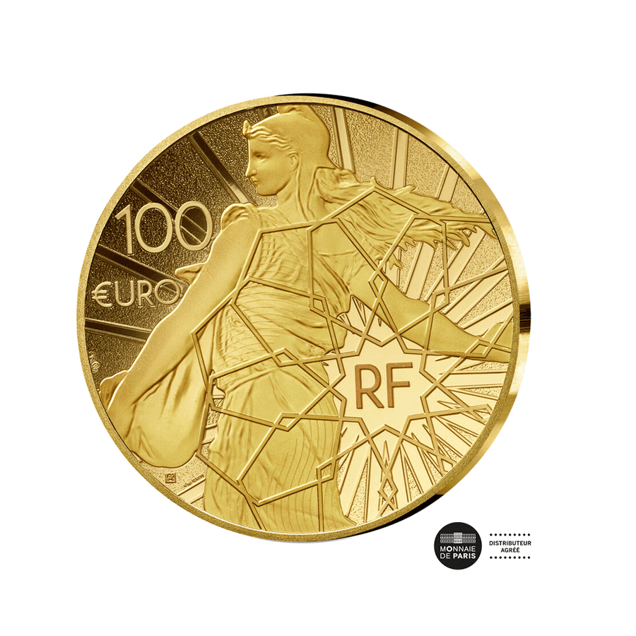 La Toison d'Or - Monnaie de 100€ Or 1/2 Oz - BE 2024