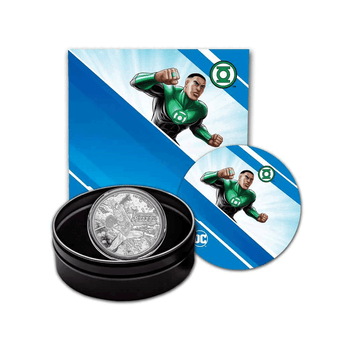 Green Lantern - Monnaie de 5 Dollars 1 Oz Argent - BE 2023