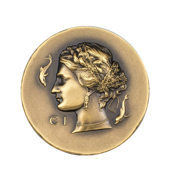 Arethusa - Currency of 250 dollars 1oz or - BE 2023