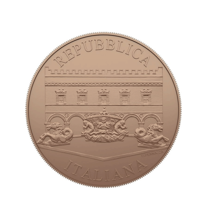 Italie 2024 - Pesaro, Capitale Italienne de la Culture - Monnaie de 5€ Cuivre - Fleur de Coin