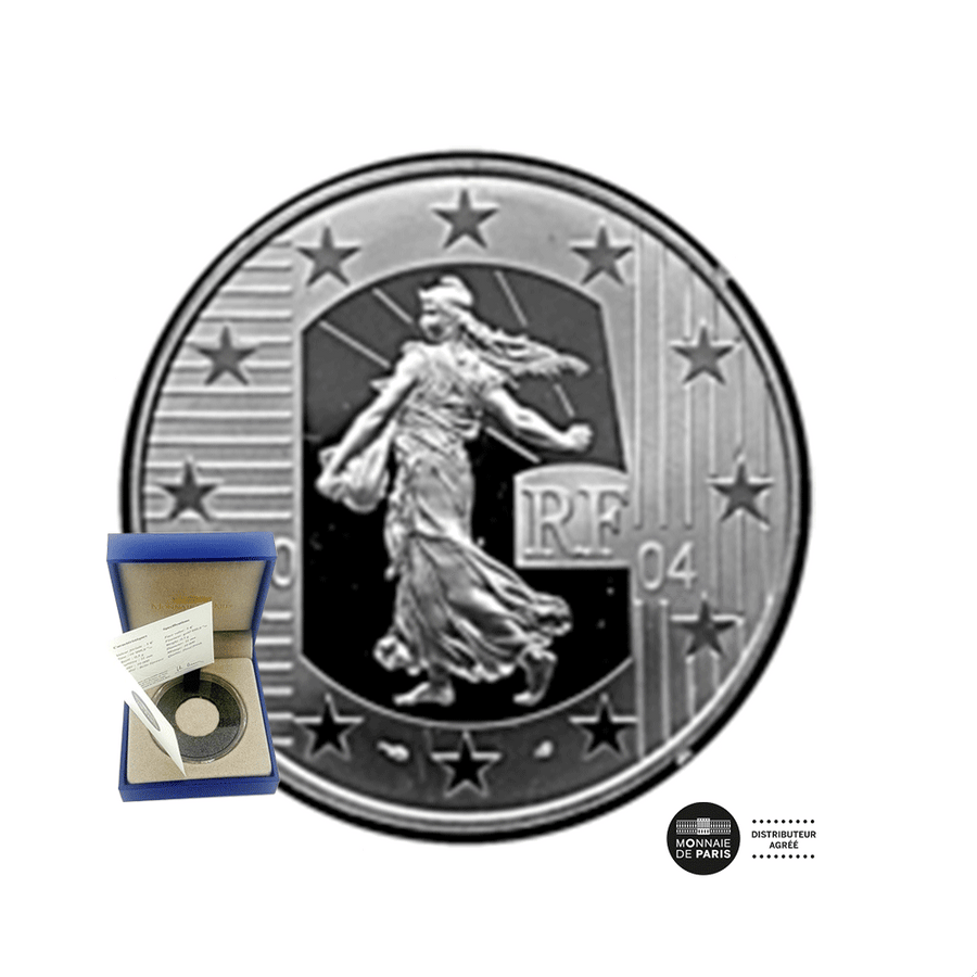 La Semeuse - Monnaie de 1,50€ Argent - BE 2004