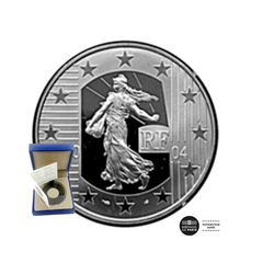 La Semeuse - Monnaie de 1,50€ Argent - BE 2004