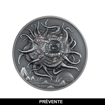 H.P Lovecraft - Azathoth - Silver $ 20 currency - 2023