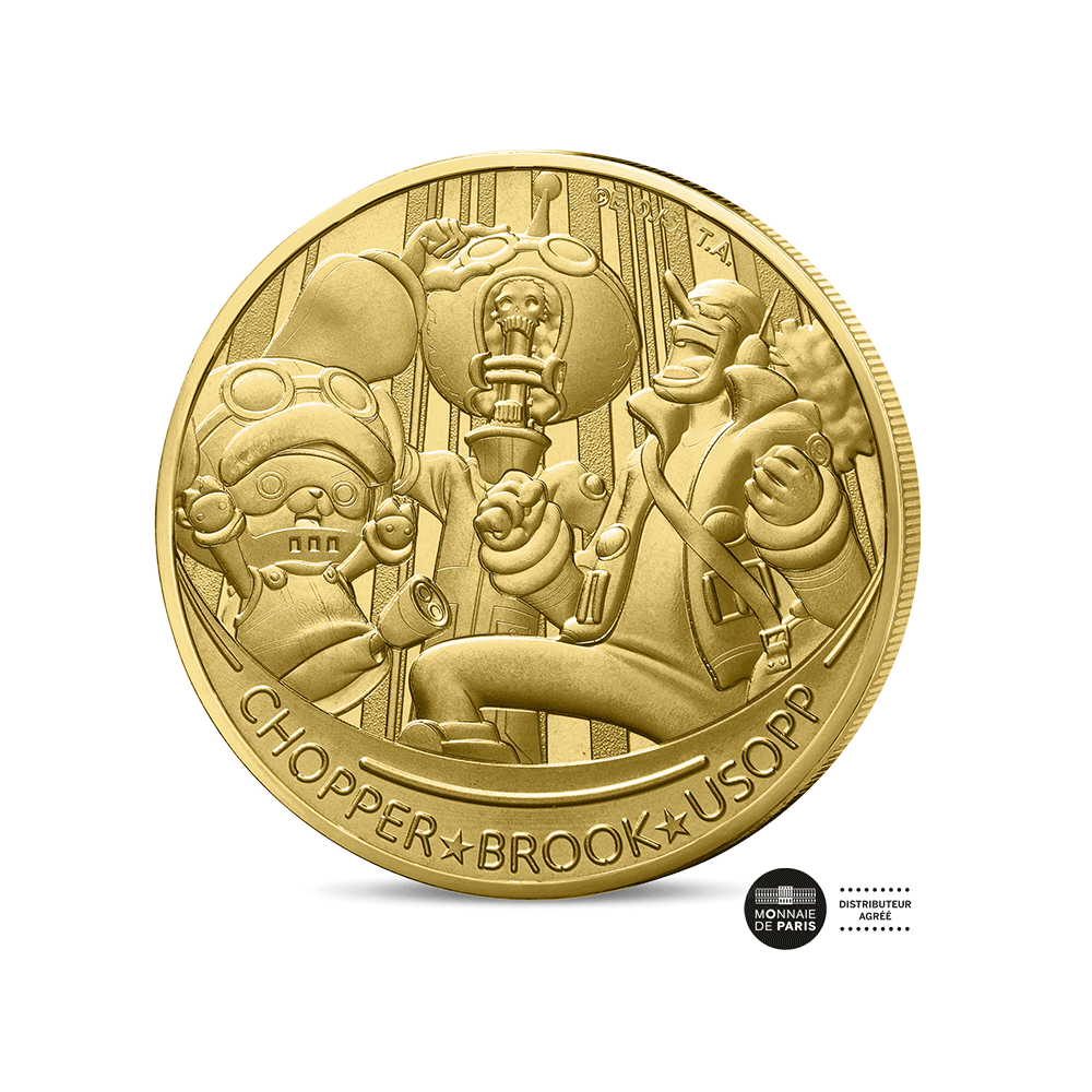 One Piece - Lot de 13 mini-médailles aléatoires - 2025