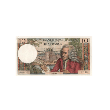 France - Billet de 10 Francs - Voltaire - 1963-1973