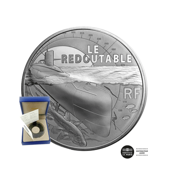 Le Redoutable - Monnaie de 50€ Argent 5 Oz - BE 2014