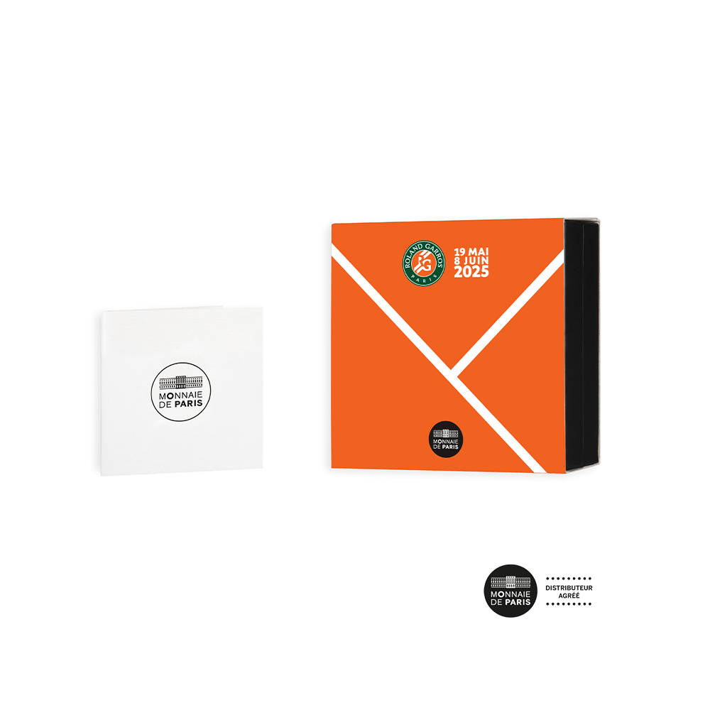 Roland Garros - Monnaie de 20€ Or 1/10 Oz - BE 2025