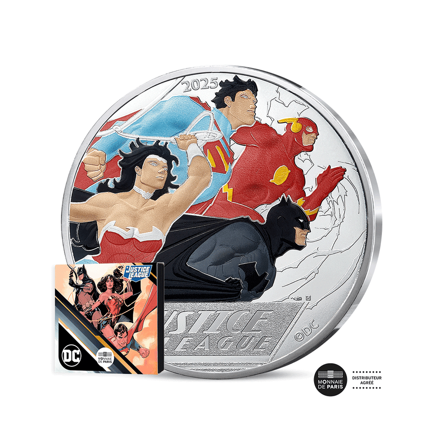 DC Comics - Monnaie de 100€ Argent - 2025