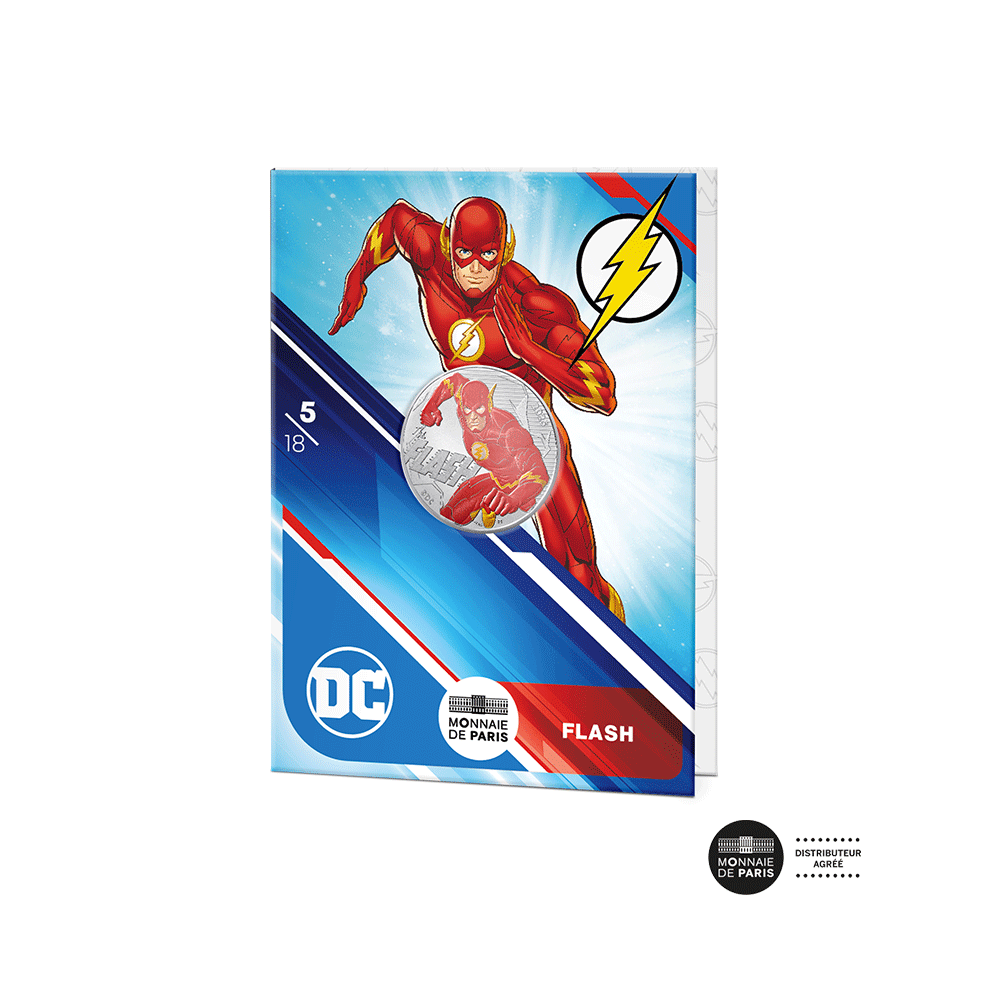 DC Comics - Monnaie de 10€ Argent (05/18) - Flash - 2025