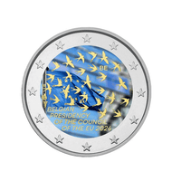 België 2024 - 2 euro herdenking - president van de EU - gekleurd