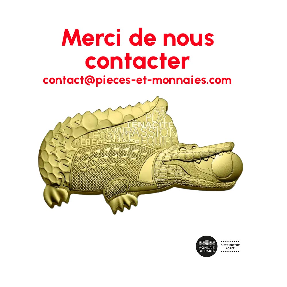 Lacoste - Monnaie van € 5000 of 1 kg - be 2023